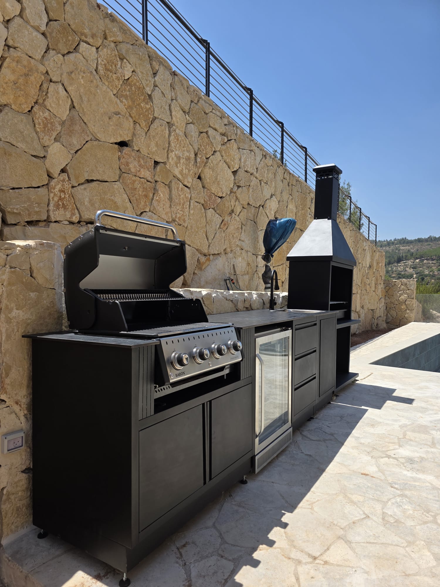 התקנת מטבח גינה בירושלים