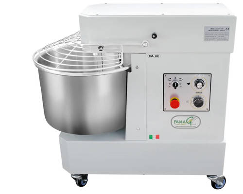 מלוש ספירלי מקצועי 40 ליטר - דגם IM40/10V HH - תמונה ממוזערת 2